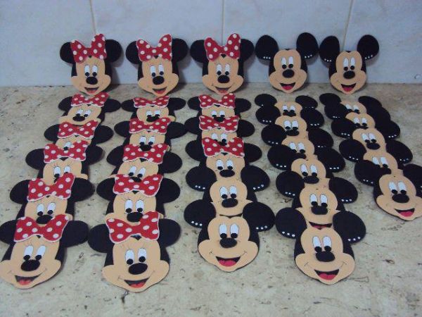 apliques rosto mickey